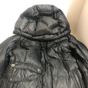 Lole women coat black waterproof size 4-6 small